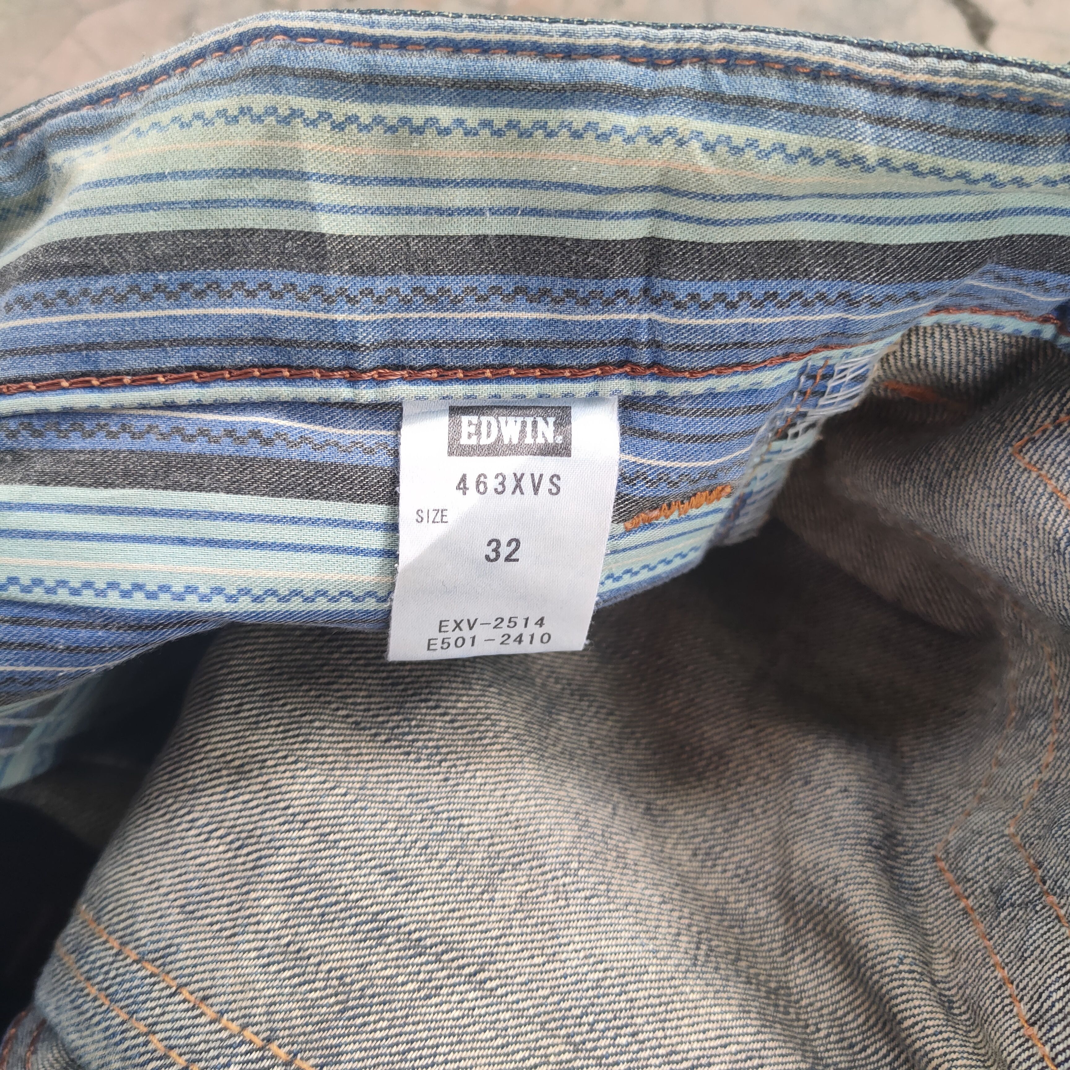 Edwin VINTAGE EDWIN RUSTY FADED RIPPED DISTRESSED JEANS PANTS Size US 34 / EU 50 - 14 Thumbnail