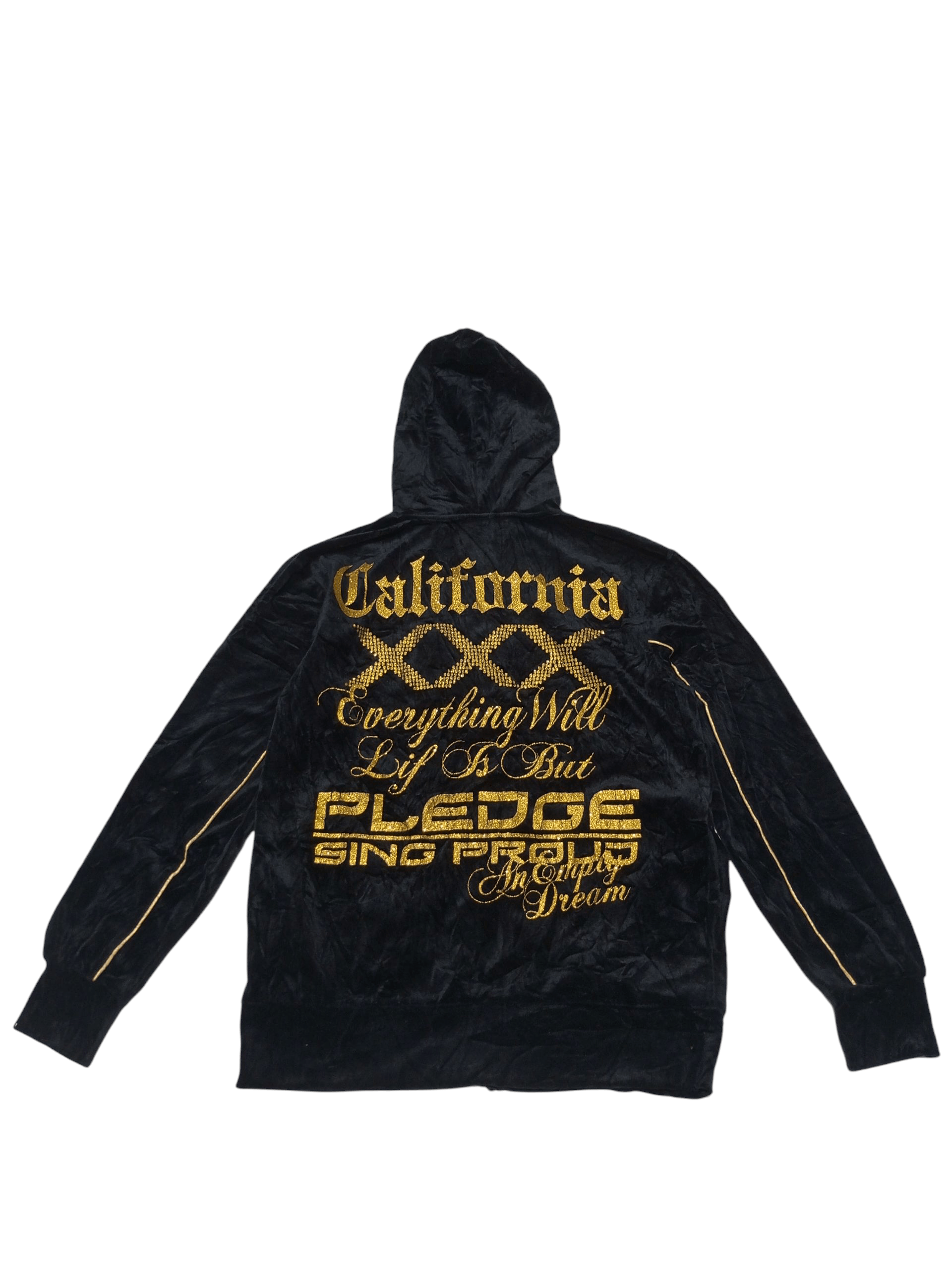 20471120 Clash ahead velvet hoodie Size US M / EU 48-50 / 2 - 1 Thumbnail