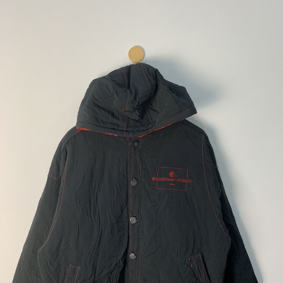 Designer × Parka London 🔥Christian Aujard overcoat hidden double breast Size US L / EU 52-54 / 3 - 3 Thumbnail