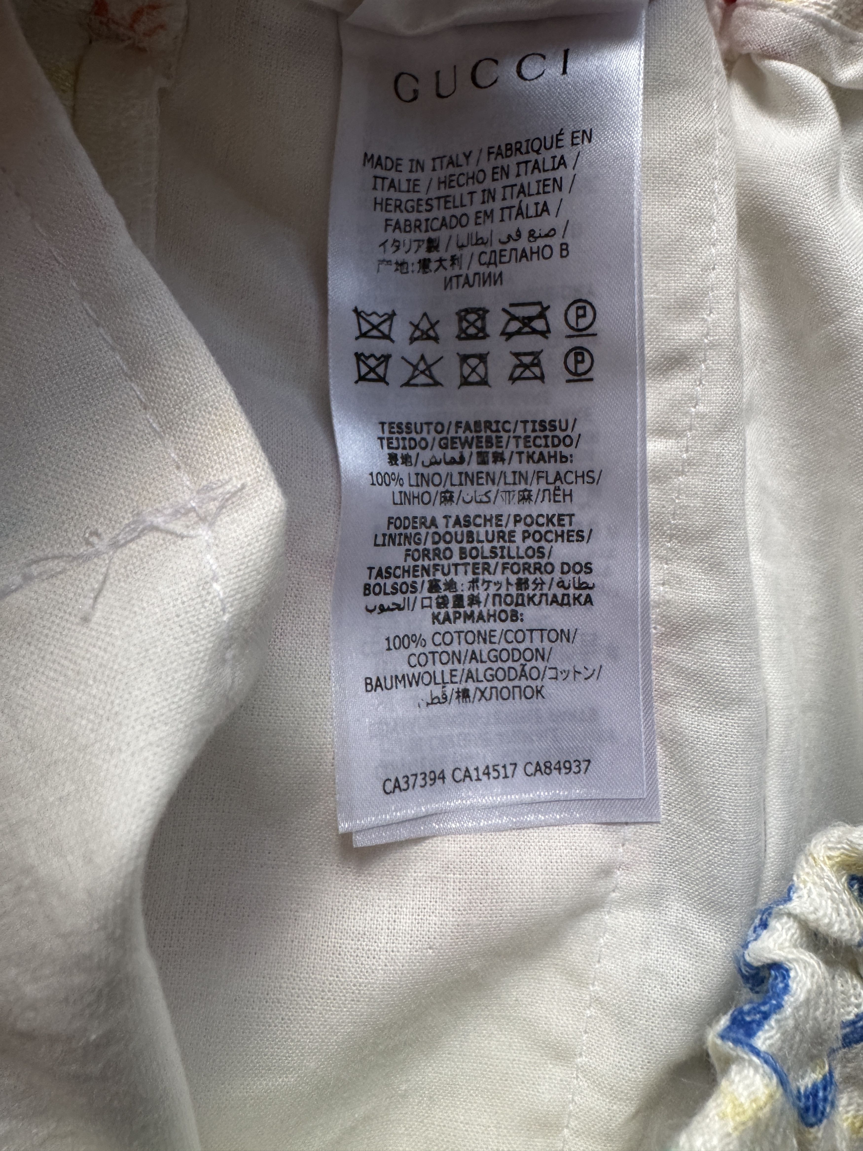Disney × Gucci Linen Mickey Shorts Size US 32 / EU 48 - 19 Thumbnail