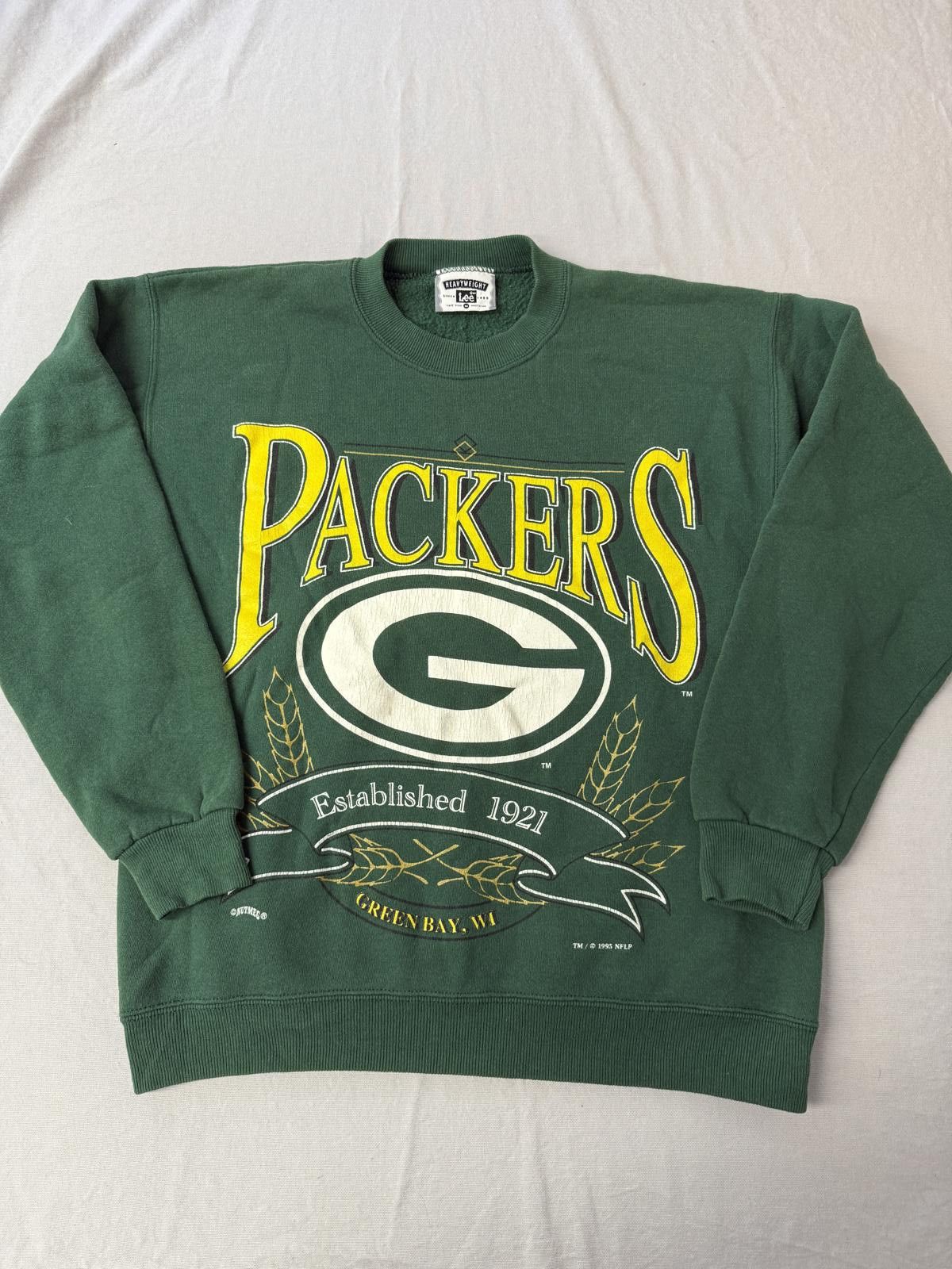 Lee VTG Green Bay Packers Sweatshirt 1995 Crewneck Est 1921 -M Size US M / EU 48-50 / 2 - 1 Thumbnail