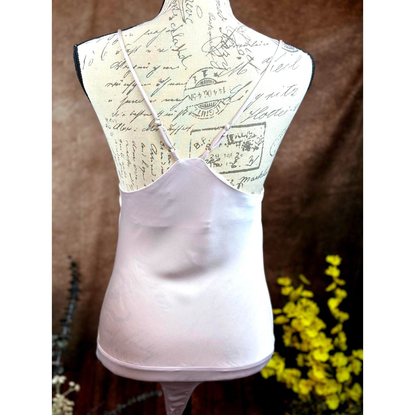 ASTR The Label Drape Front Satin V Back Astr The Label Bodysuit Champagne S Size S / US 4 / IT 40 - 14 Thumbnail