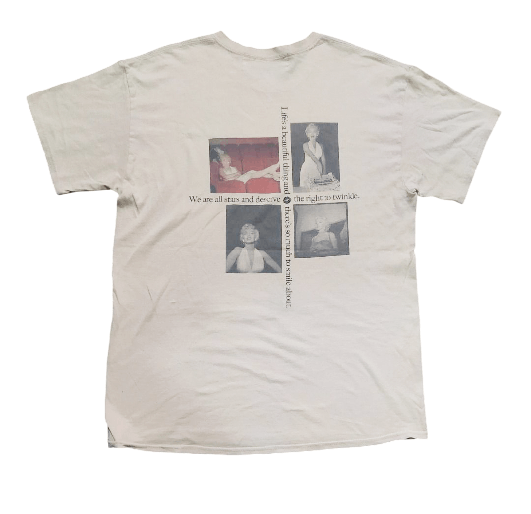 Vintage Vintage Marilyn Monroe Pop Art Design With Inspiration Word Size US L / EU 52-54 / 3 - 1 Thumbnail