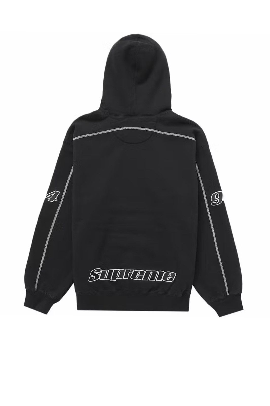 Supreme Supreme Overlock hooded sweatshirt (XXL) SHIPS WITHIN 24 HRS Size US XXL / EU 58 / 5 - 2 Thumbnail