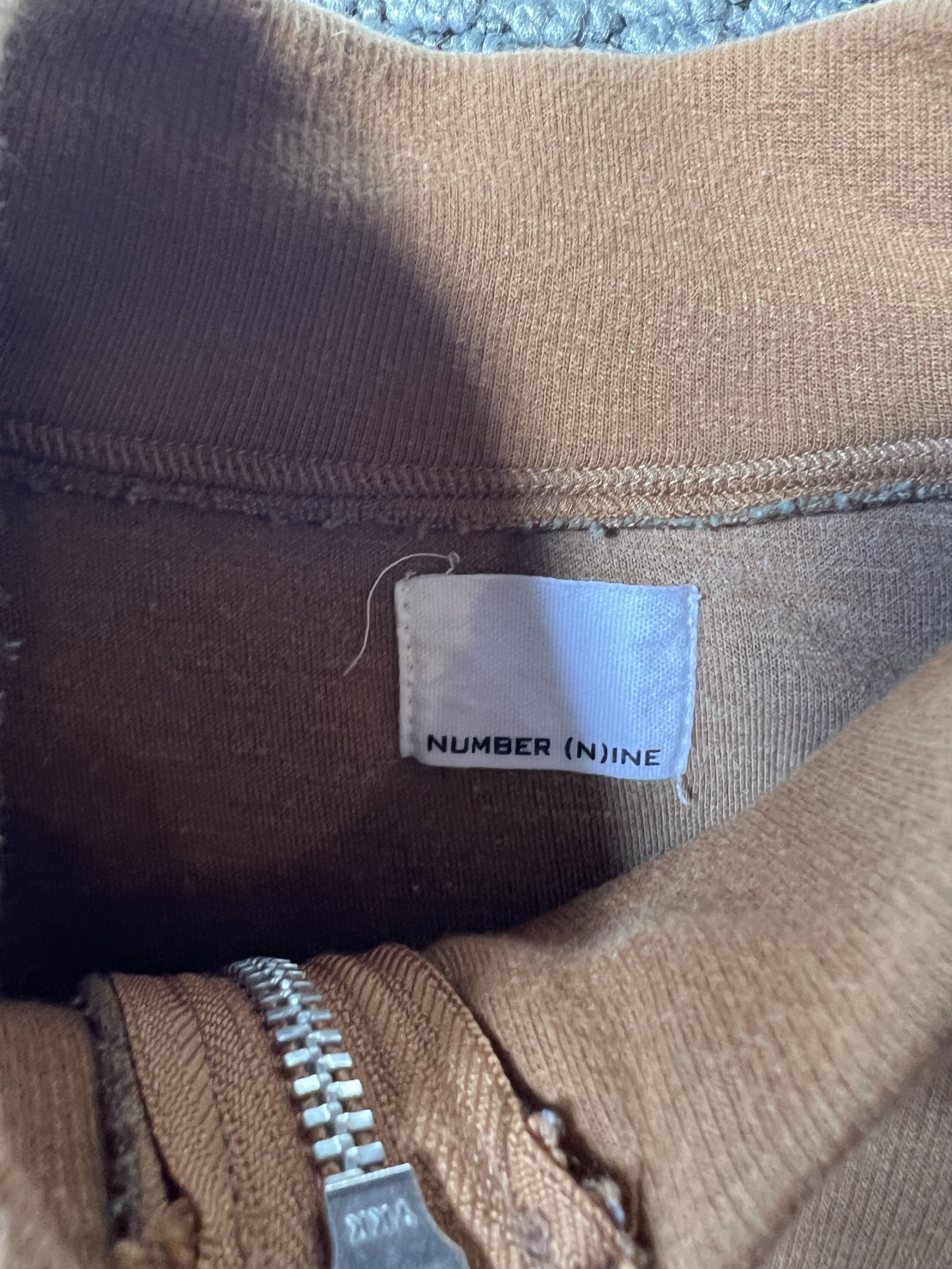 Number (N)ine Number (N)ine Logo Quarter Zip Burnt Orange Size US L / EU 52-54 / 3 - 2 Thumbnail
