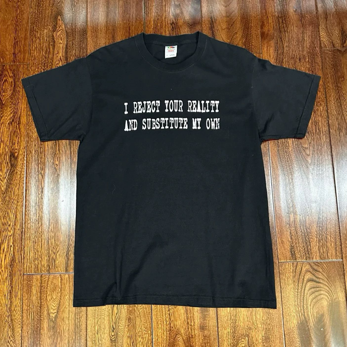 Vintage Vintage Faded Slogan Graphic Tee Size US M / EU 48-50 / 2 - 1 Thumbnail