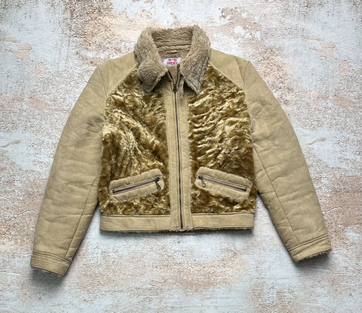 Vintage Vintage faux fur astro jacket Size S / US 4 / IT 40 - 1 Thumbnail