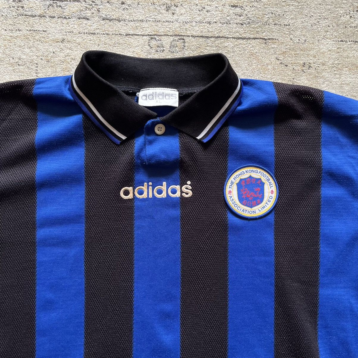 Adidas 1994 adidas vintage Hong Kong Football Team Jersey Size US XL / EU 56 / 4 - 2 Thumbnail