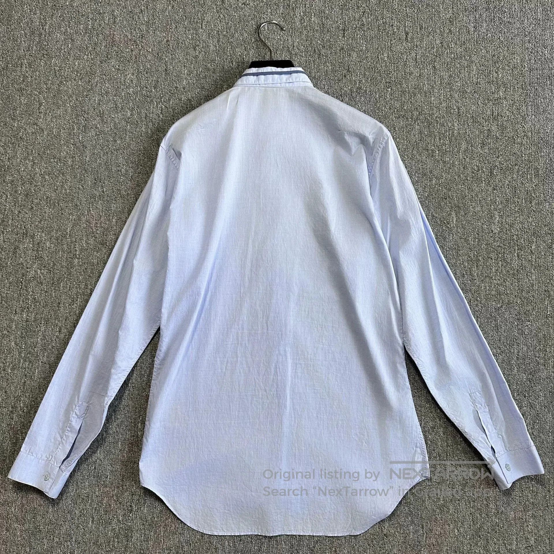Dior Dior Haze Blue Collar Panel Shirt. Size M / US 6-8 / IT 42-44 - 3 Thumbnail