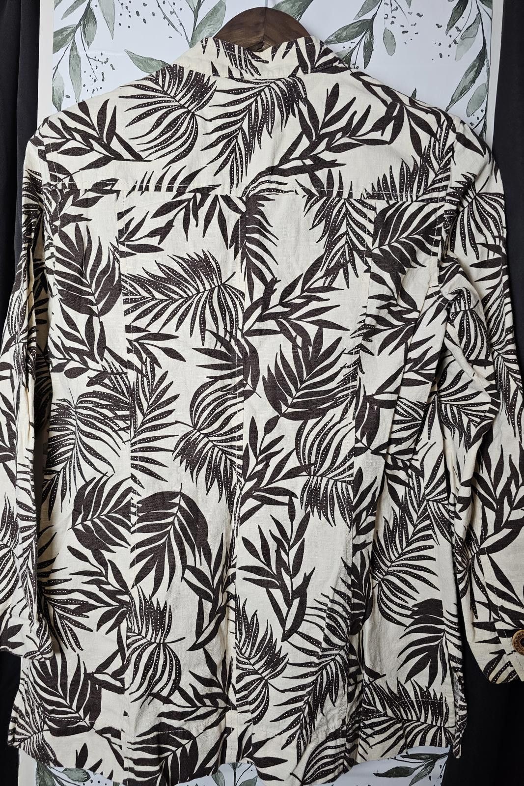 Other Amber Sun Blouse Brown & Cream Womens Size M Size M / US 6-8 / IT 42-44 - 5 Thumbnail