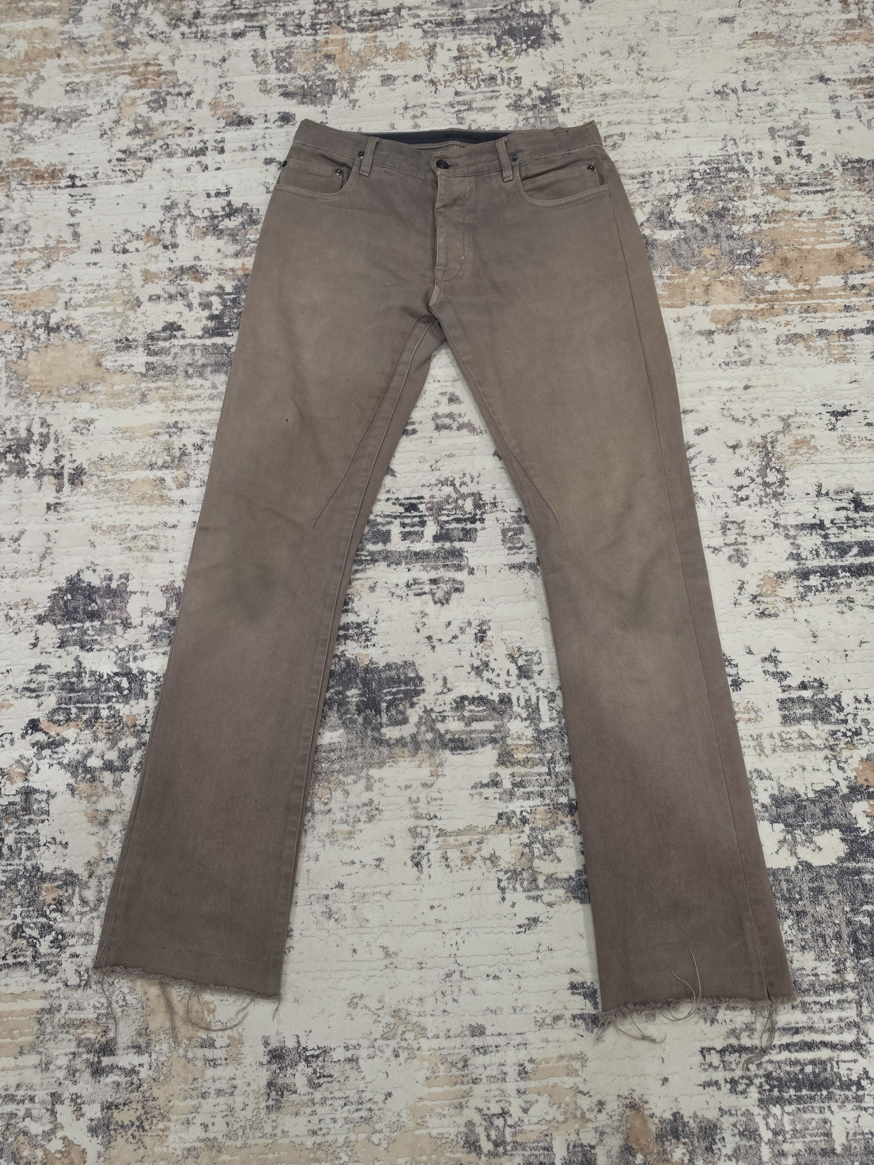 Rick Owens Extremely Rare FW07 EXPLODER Dark Dust Detroit Cut Size US 30 / EU 46 - 1 Thumbnail