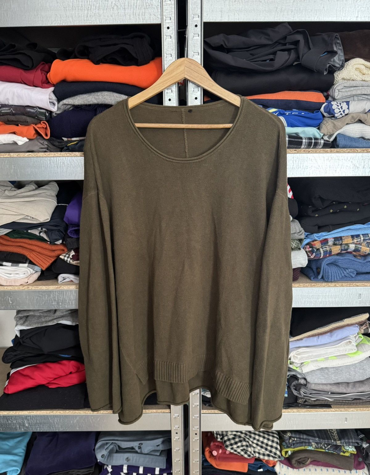 Designer × Rundholz Rundholz M oversized Avantgarde sweater jumper knitwear 00s Size M / US 6-8 / IT 42-44 - 15 Thumbnail