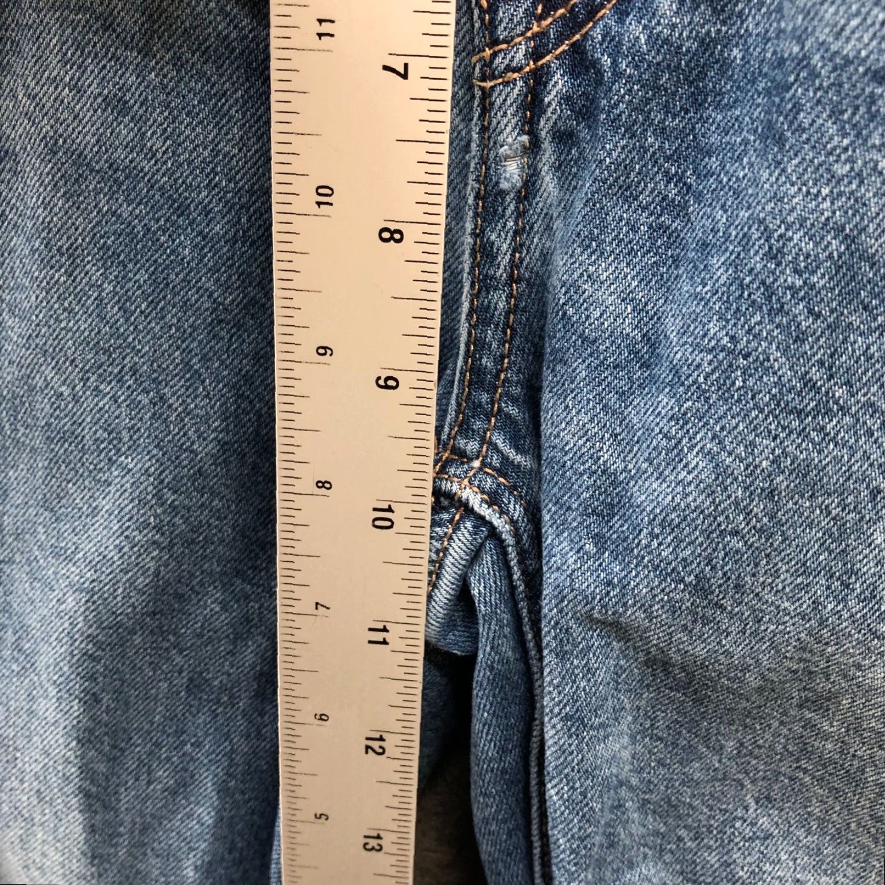 American Eagle Outfitters American Eagle Mom Jeans Womens 00P Short Raw Hem Medium Wash Denim Relaxed Fit Size 24" / US 00 / IT 34 - 7 Thumbnail