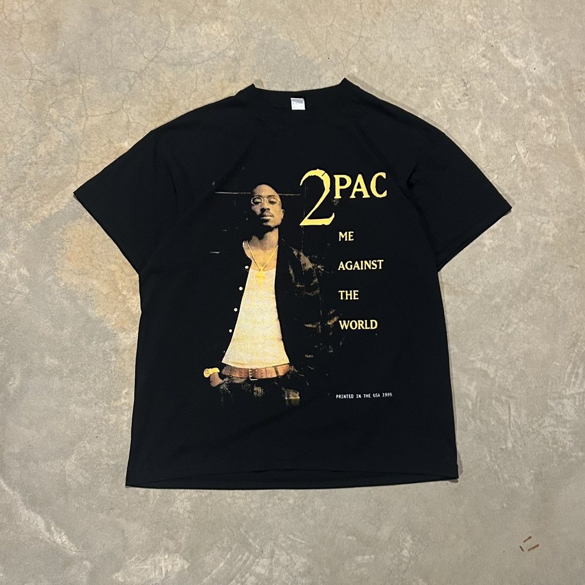 Rap Tees × Vintage Crazy Vintage 90s Tupac If I Die 2Nite Rap Tee Hip Hop Size US XL / EU 56 / 4 - 1 Thumbnail
