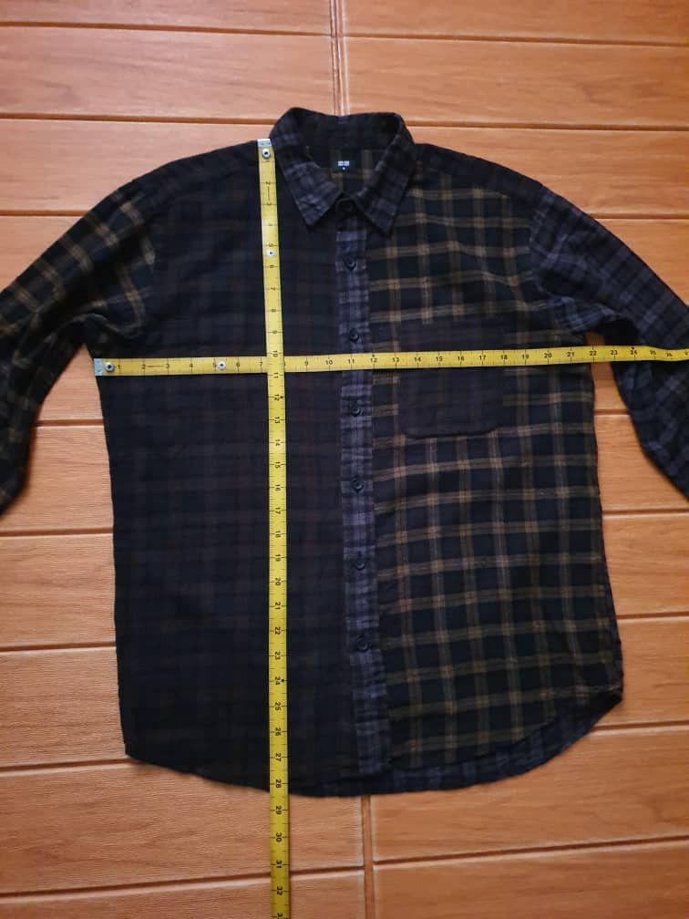 Japanese Brand Uniqlo multicolour checkered Japanese brand flannel Shirt Size US M / EU 48-50 / 2 - 6 Thumbnail