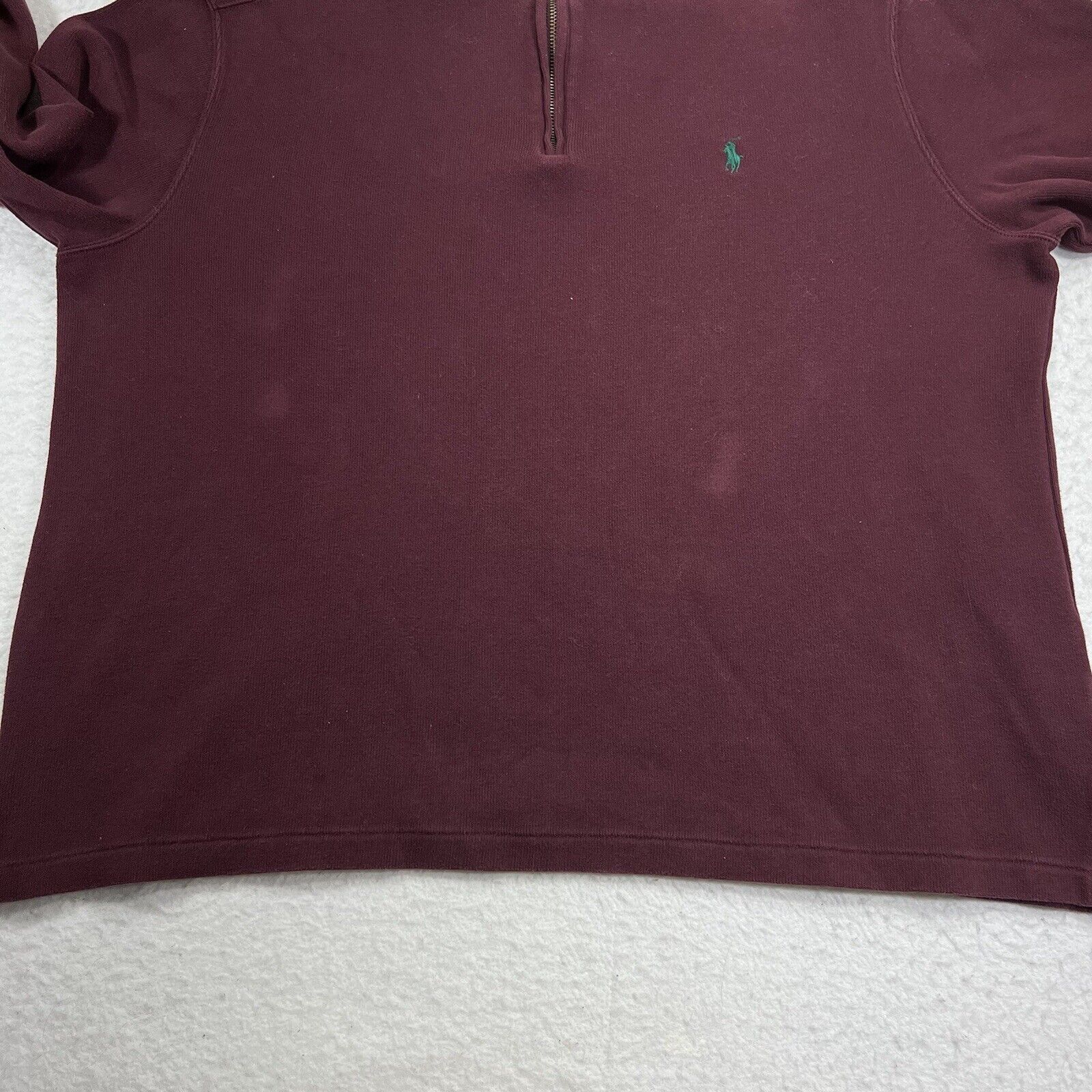 Polo Ralph Lauren Vintage Polo by Ralph Lauren Men's XL Maroon Sweatshirt Size US XL / EU 56 / 4 - 5 Thumbnail