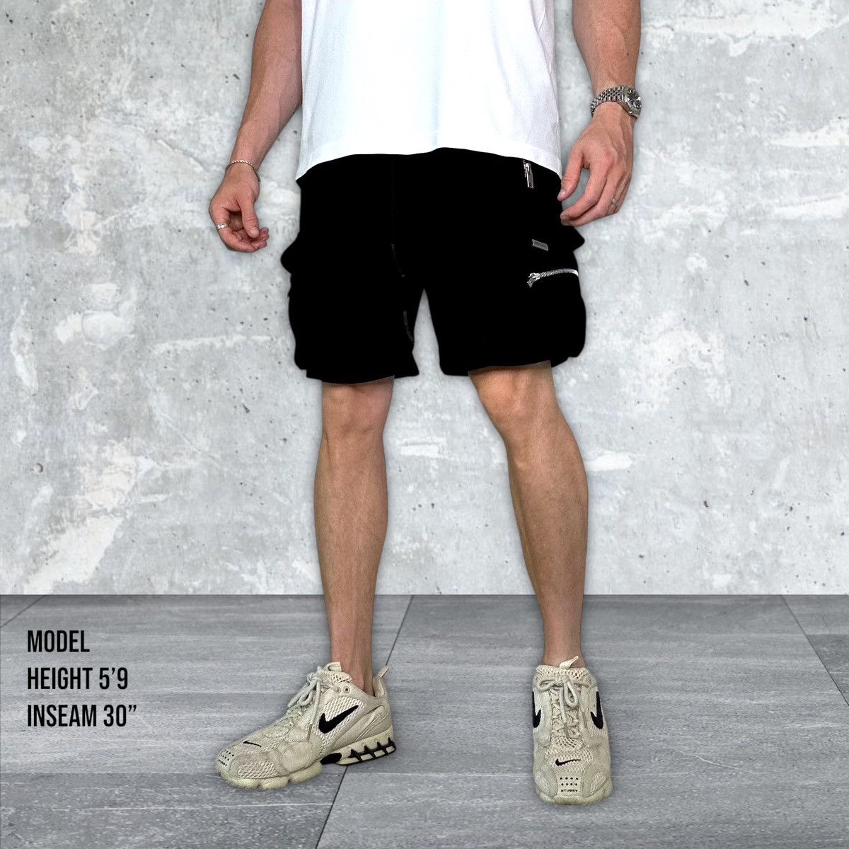 Represent Clo. Represent Zip cargo shorts Size US 30 / EU 46 - 1 Thumbnail