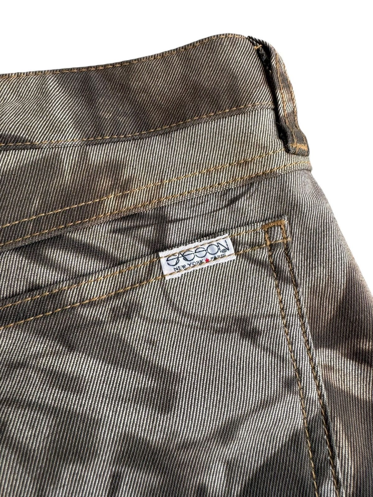 Japanese Brand × Vintage ⚡️⚡️Vintage Japanese Brand SasSon Jeans Flare tye dye Size US 30 / EU 46 - 8 Thumbnail