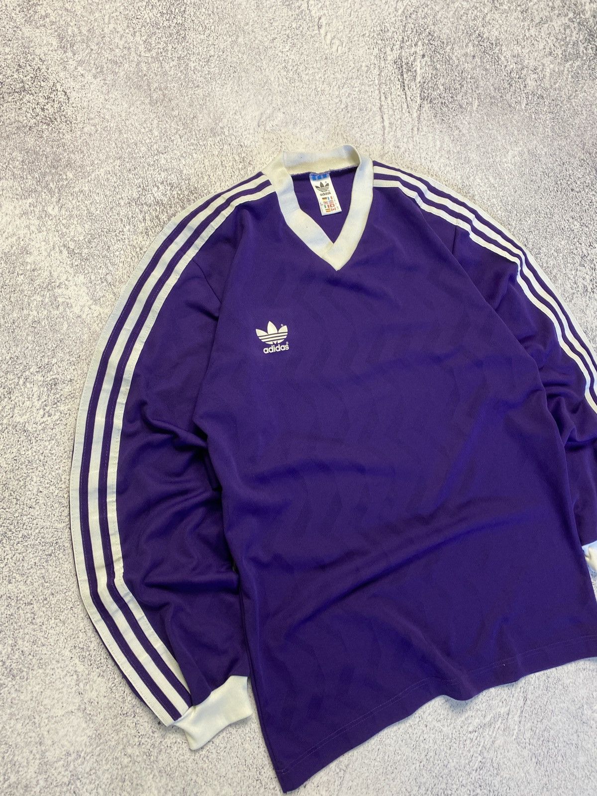 Adidas × Vintage Vintage 90's Adidas Template Goalkeeper Longsleeve Jersey Size US L / EU 52-54 / 3 - 3 Thumbnail