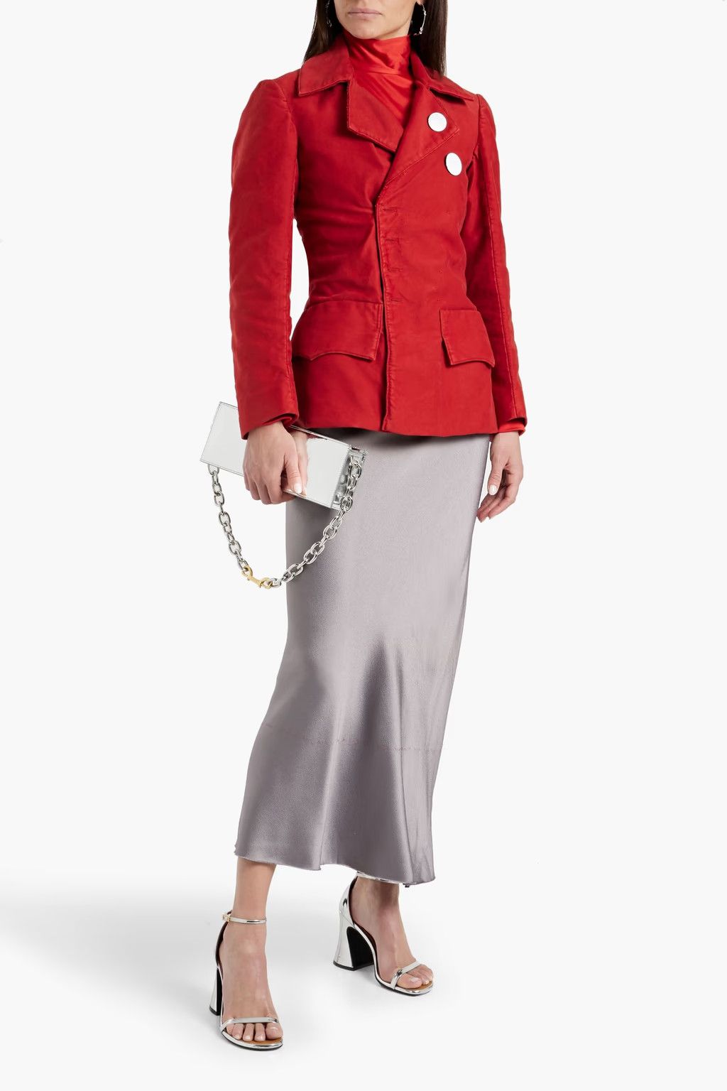 Maison Margiela o1y0625 Blazer in Red Size M / US 6-8 / IT 42-44 - 4 Thumbnail