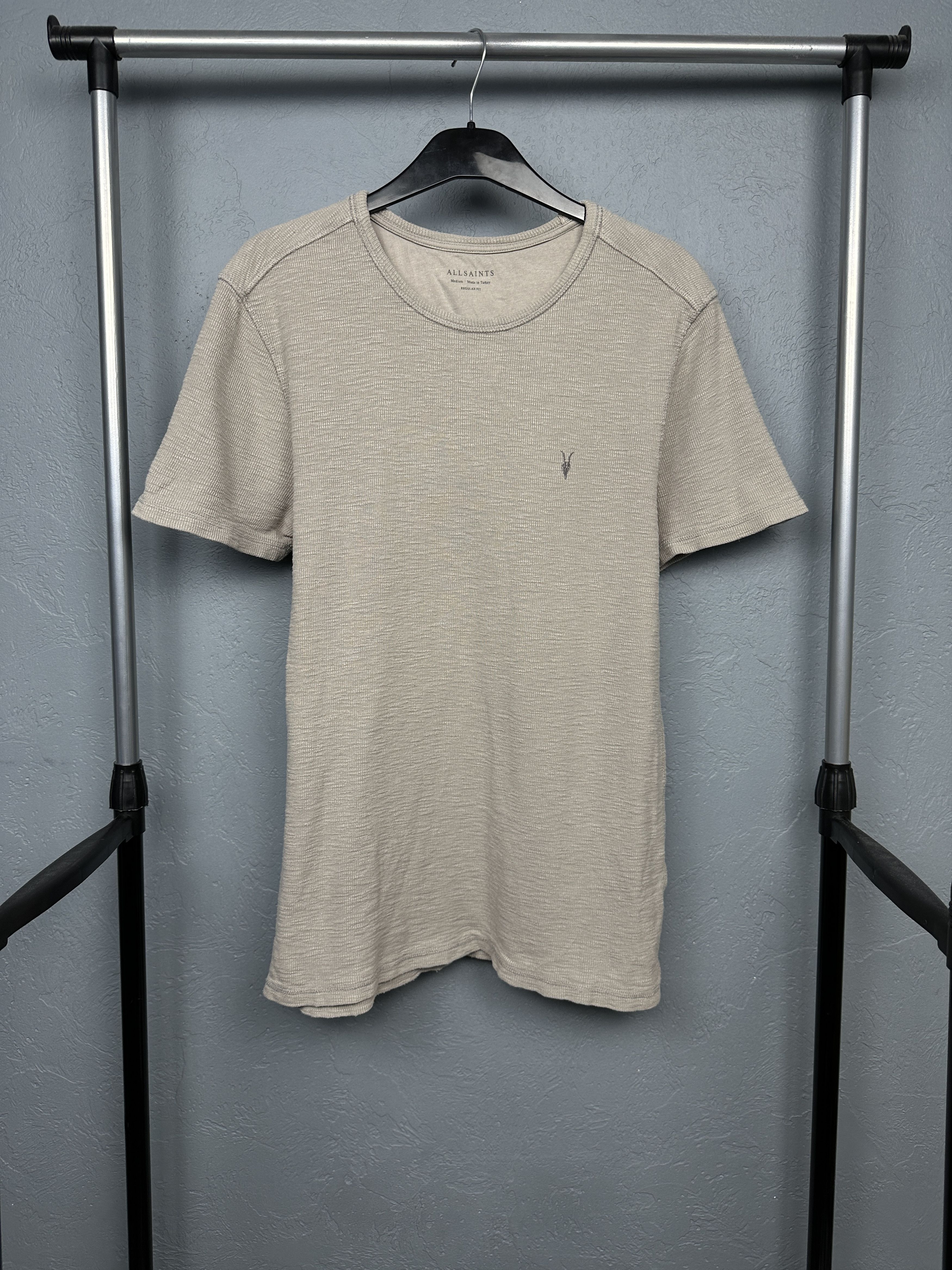 Allsaints Allsaints Mens Muse SS Crew Neck T-Shirt Size US M / EU 48-50 / 2 - 1 Thumbnail