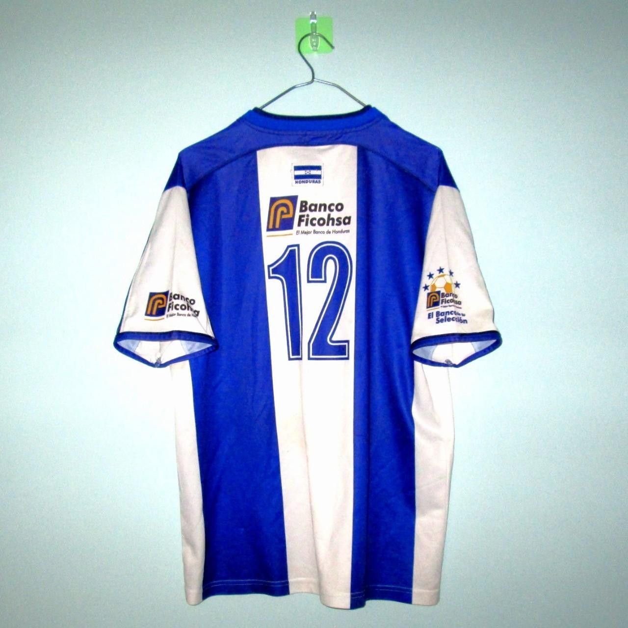 Joma Honduras 2004 2005 Home Shirt Jersey Size US L / EU 52-54 / 3 - 1 Thumbnail