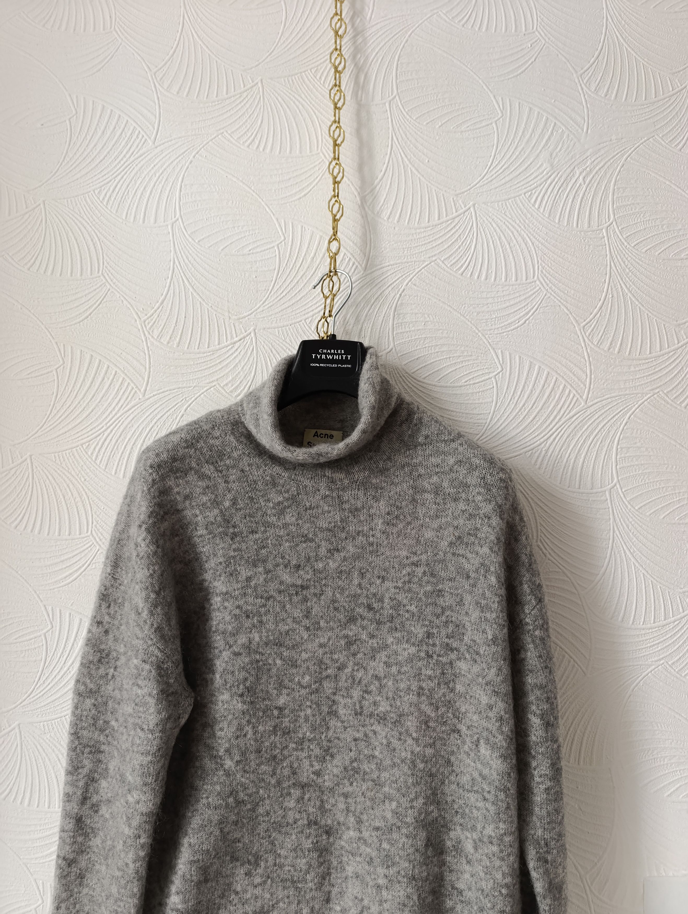 Acne Studios ACNE STUDIOS DAIJA MOHAIR/WOOL PAW ASYMMETRIC DRESS Size S / US 4 / IT 40 - 2 Thumbnail