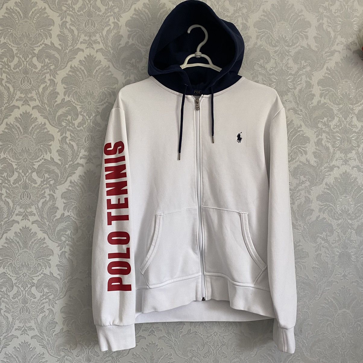 Ralph Lauren Sport Ralph Lauren Polo Tennis Double-Knit Hoodie Size US M / EU 48-50 / 2 - 1 Thumbnail