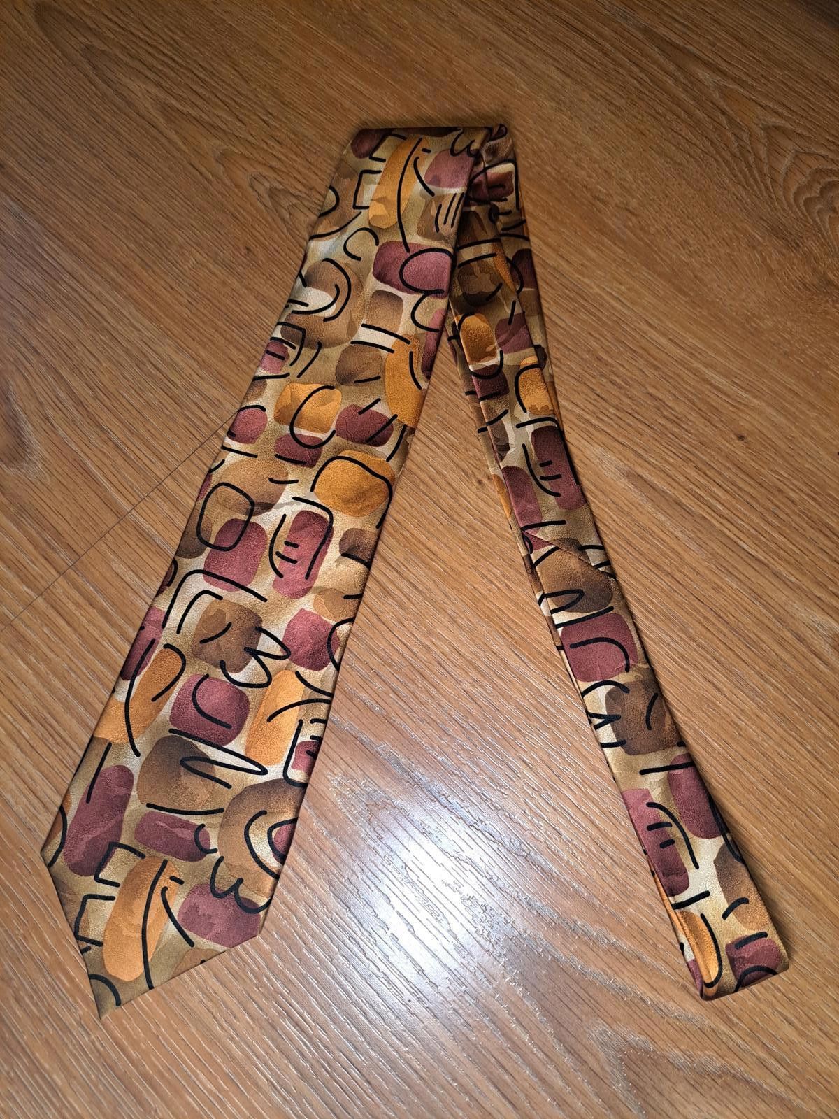 Other Jerry Garcia 100% Silk Tie Gold Multicolor Abstract Art Size ONE SIZE - 5 Thumbnail
