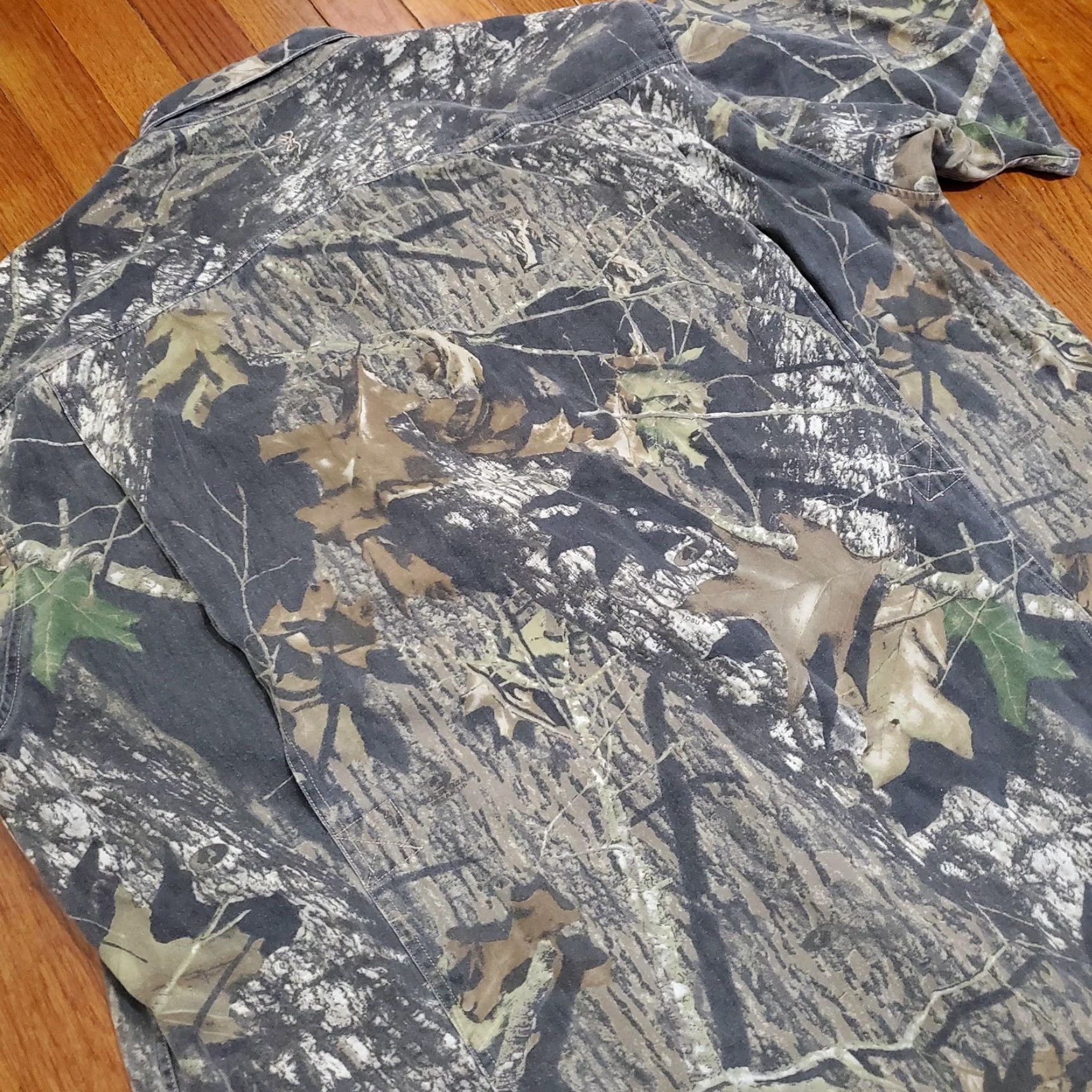 Vintage Browning Shirt Mens XXXL Camouflage Mossy Oak Short Sleeve Button Front Hunting Size US XXL / EU 58 / 5 - 8 Thumbnail