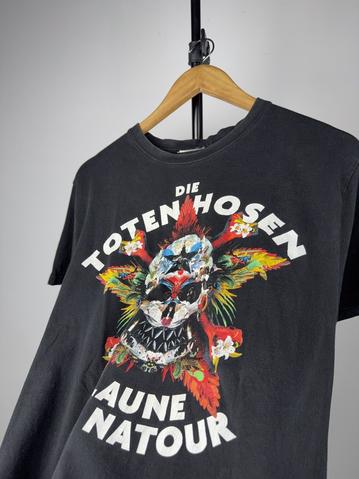 Band Tees 00s Die Toten Hosen 2017 Tour Shirt Skull Graphic Band Tee Size US L / EU 52-54 / 3 - 4 Thumbnail