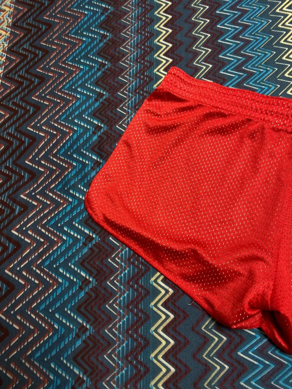 Nike shorts red NIKE logo Vintage Y2K sportwear size M Size US 32 / EU 48 - 13 Thumbnail