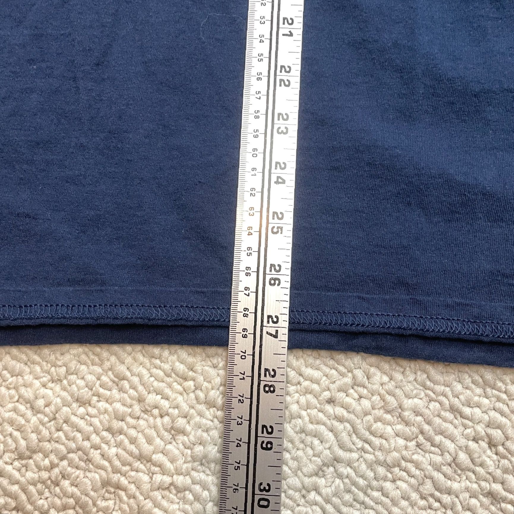 Gildan Gildan Heavy Cotton Shirt Mens 2XL Blue Short Sleeve Crew Neck T-Shirt Size US XXL / EU 58 / 5 - 7 Thumbnail