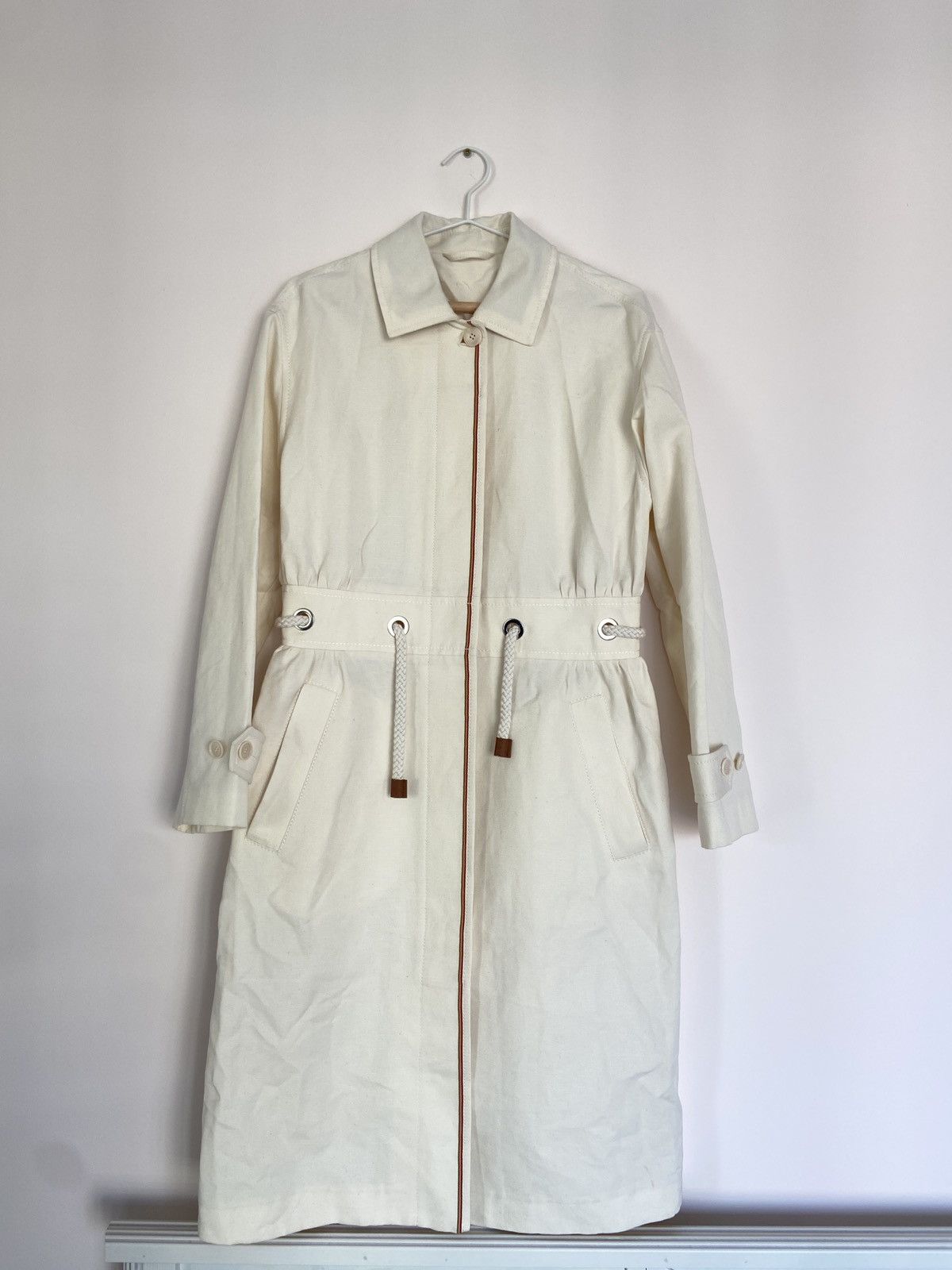 Loro Piana Loro Piana Kenith Bonny Canvas Coat Size M / US 6-8 / IT 42-44 - 1 Thumbnail