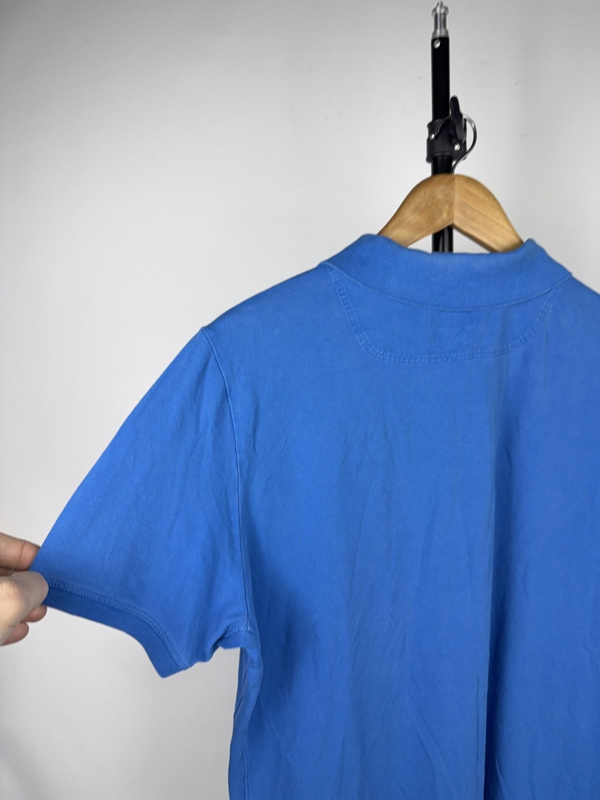Diesel Retro 00s Diesel Blue Slim Fit Polo Shirt Workwear Logo XL Size US XL / EU 56 / 4 - 15 Thumbnail