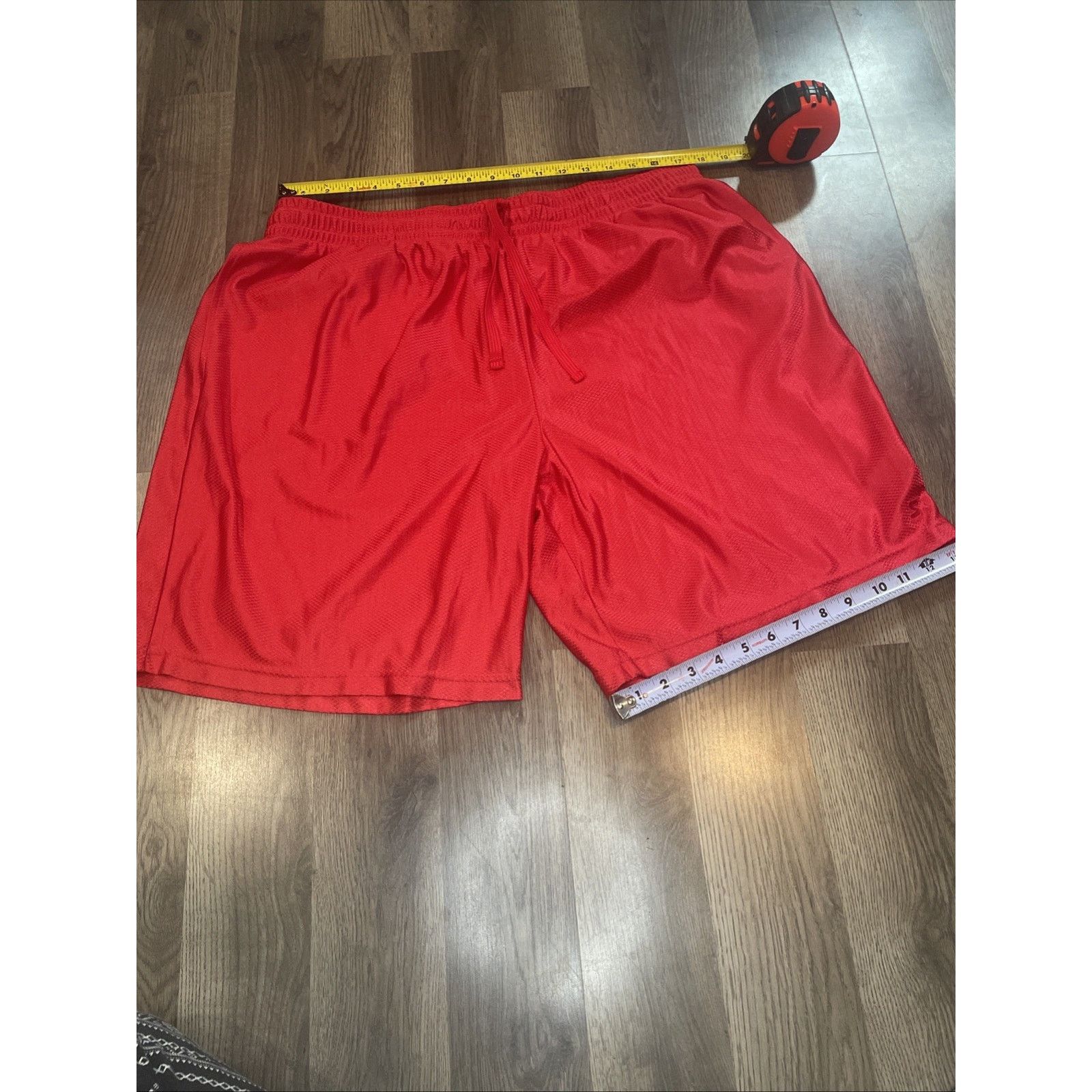 Starter Starter Men's Red Drawstring Elastic Athletic Shorts Size XL Size US 40 / EU 56 - 2 Thumbnail