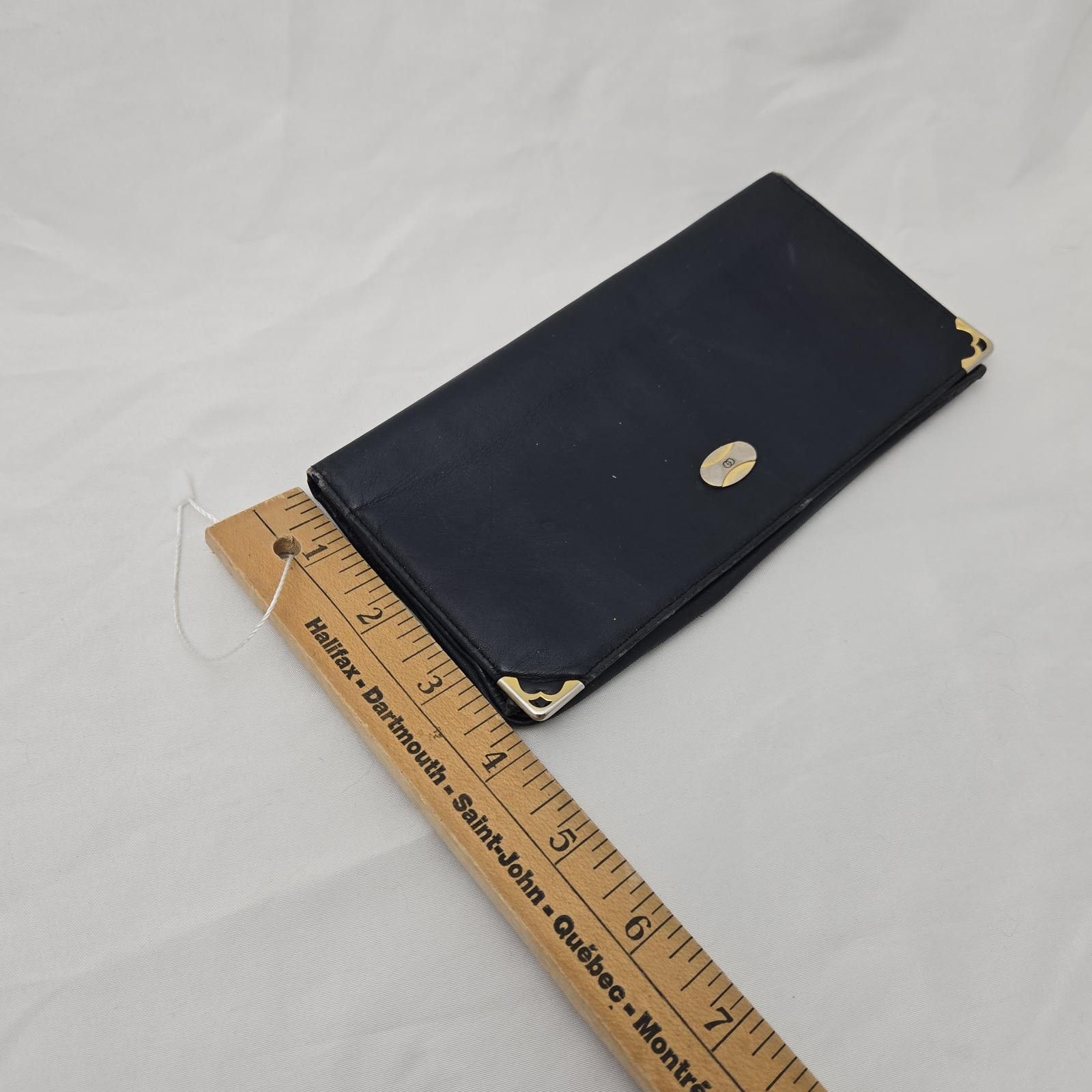Gucci Vintage Gucci Wallet Long Bifold Blue Leather Size ONE SIZE - 4 Thumbnail