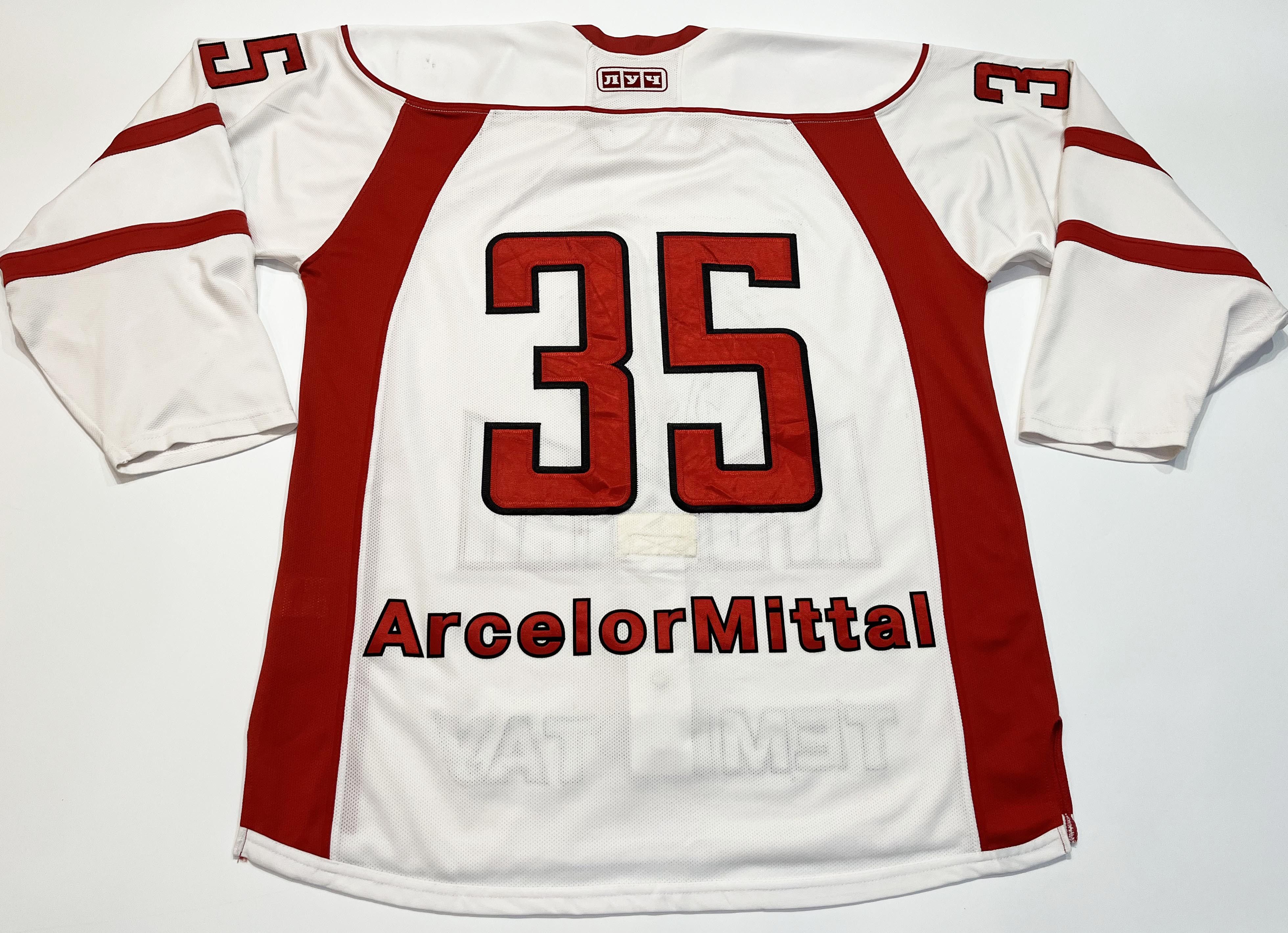 Vintage Lutch Arystan Temirtau #35 Kazakhstan Hockey Jersey Size US XL / EU 56 / 4 - 4 Thumbnail