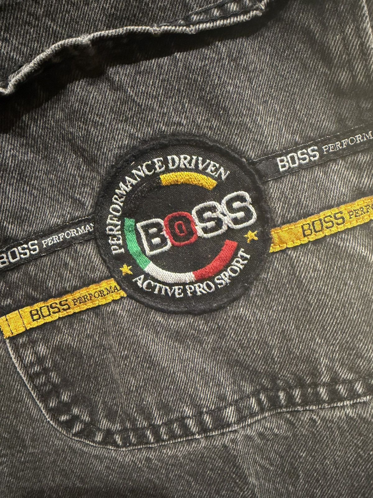 Hugo Boss Vintage Boss Shorts Mens 30 Black Denim Size US 30 / EU 46 - 3 Thumbnail