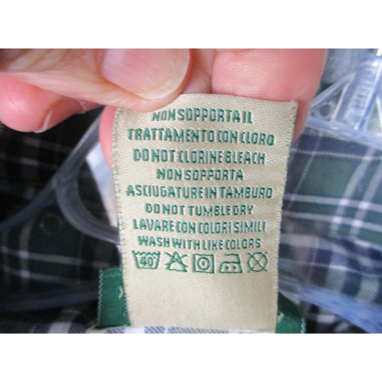 Vintage Beretta Shirt Mens XL Green Plaid Button Down Long Sleeve Pocket Outdoor Classic Size US XL / EU 56 / 4 - 7 Thumbnail