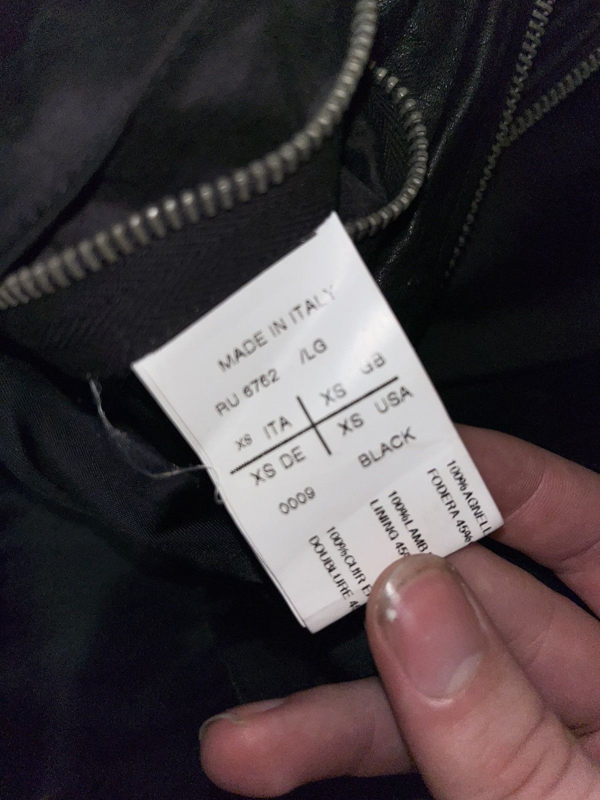 Rick Owens FW09 "Crust" Grained Lamb Mollino Size US M / EU 48-50 / 2 - 5 Thumbnail
