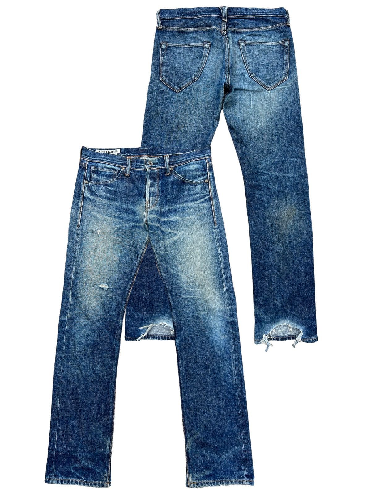Eternal Eternal Spellbound Japan Straight Skinny Denim Jeans 32x30.5 Size US 32 / EU 48 - 1 Thumbnail