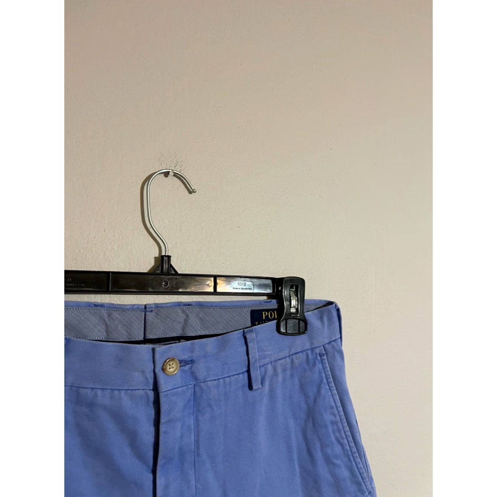 Polo Ralph Lauren Polo Ralph Lauren Men's 31 Khaki Chino Shorts Light Blue Pima Cotton Preppy Casual Size US XS / EU 42 / 0 - 2 Thumbnail