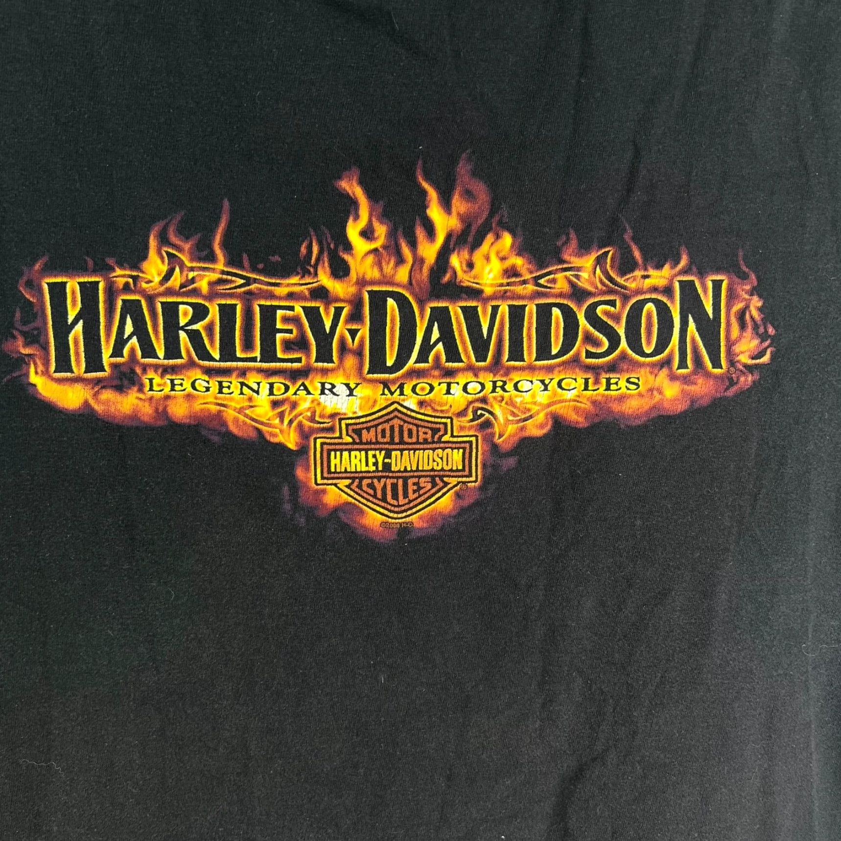 Harley Davidson Harley-Davidson Shirt Men XL Black Graphic Print Sleeveless Rock Size US XL / EU 56 / 4 - 2 Thumbnail