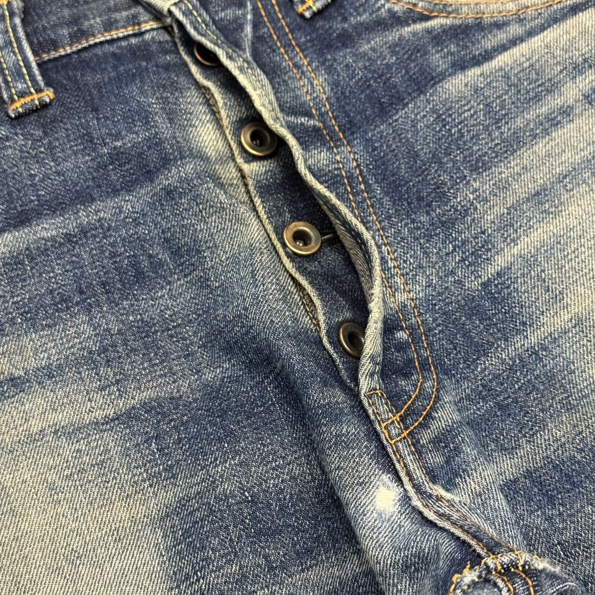 Japanese Brand Chikiriya Selvedge Chainstitch Mudwash Japanese Denim Size US 30 / EU 46 - 11 Thumbnail