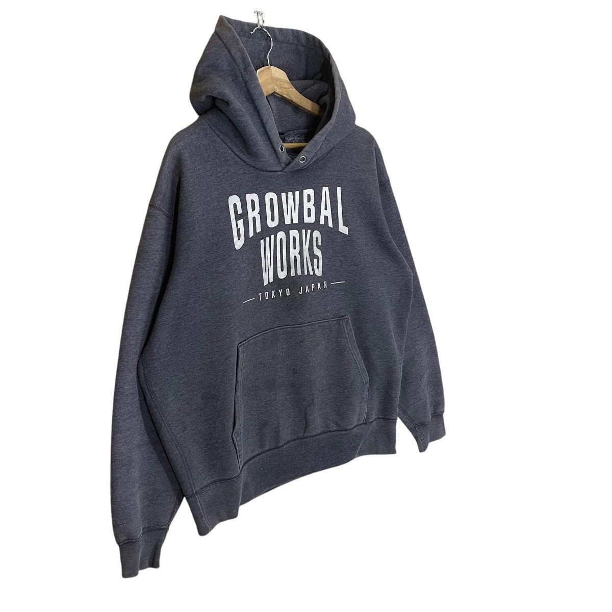 Harley Davidson × Vintage Growbal Works Harley Davidson Custom & Maintenance Hoodie Size US L / EU 52-54 / 3 - 2 Thumbnail