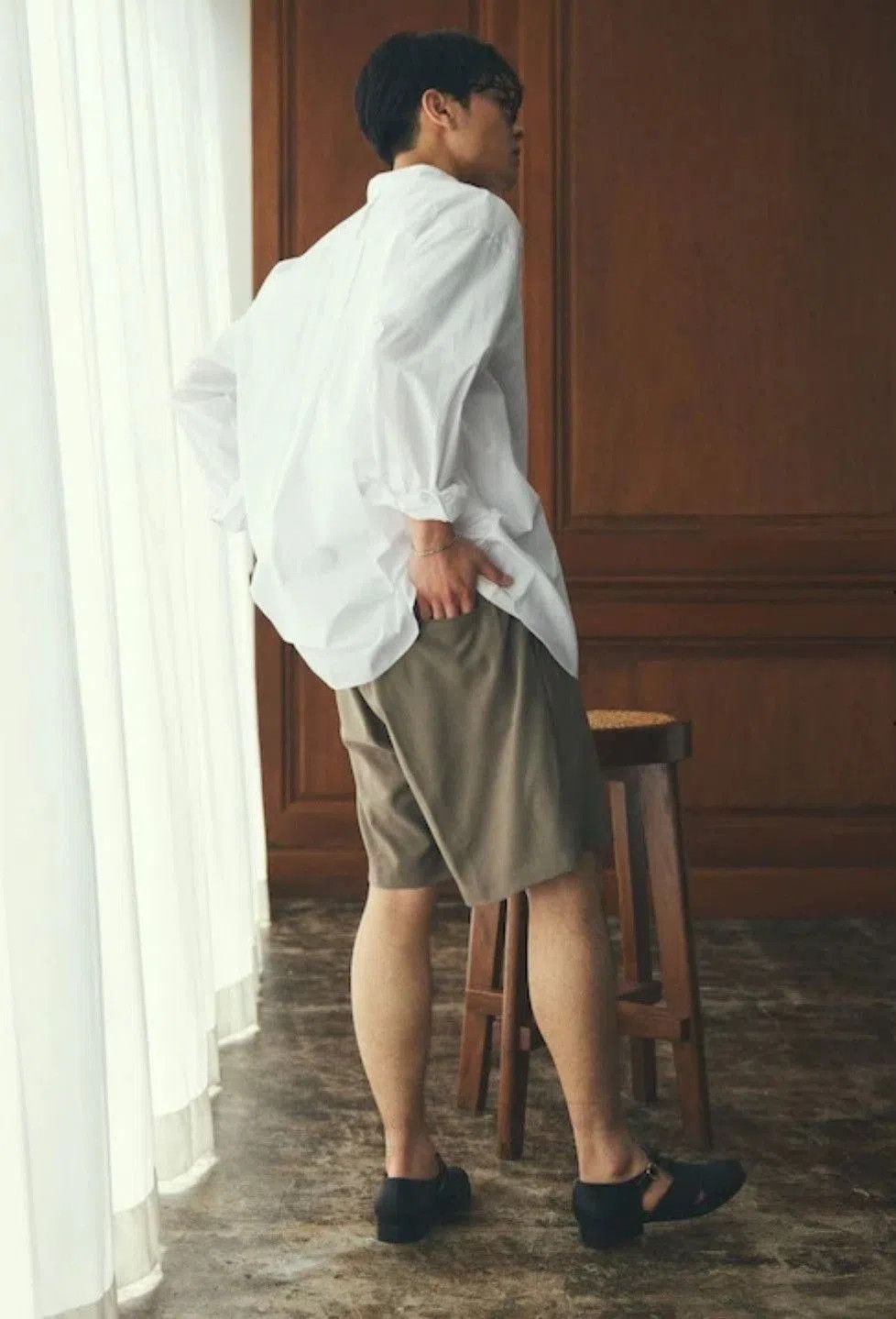 Other Freaks Store Cooling Loose Pleated Shorts. Size US 35 - 8 Thumbnail