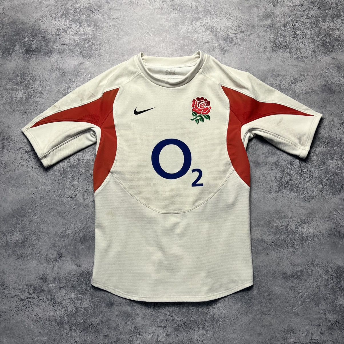 Nike Vintage Nike England Rugby League Player Issue Jersey Rose Size US L / EU 52-54 / 3 - 1 Thumbnail