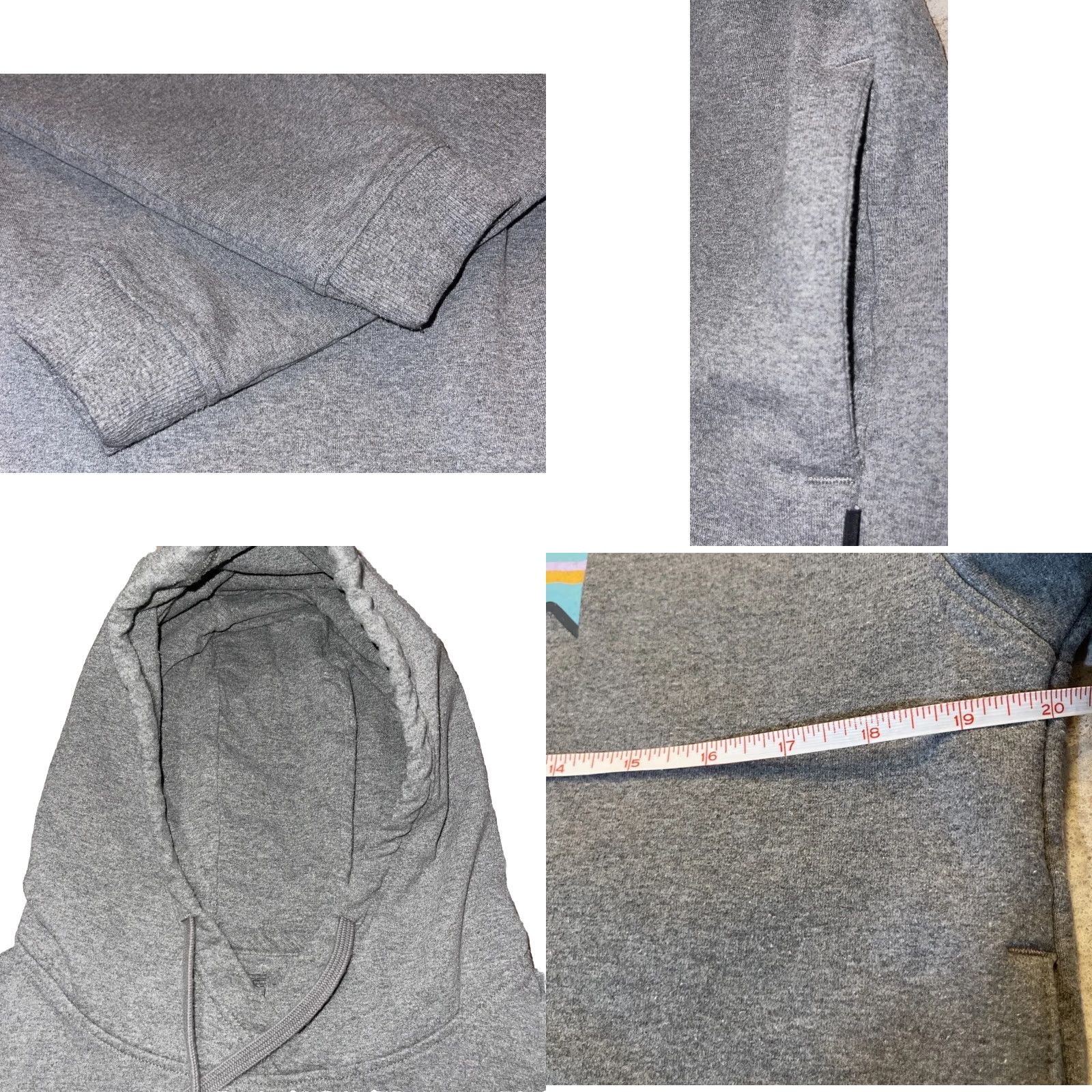 Patagonia Patagonia Uprisal Gray Hoodie Sweatshirt Women’s Size S Graphic Print Logo Fleece Hooded Pockets Pullover Activewear Size S / US 4 / IT 40 - 8 Thumbnail