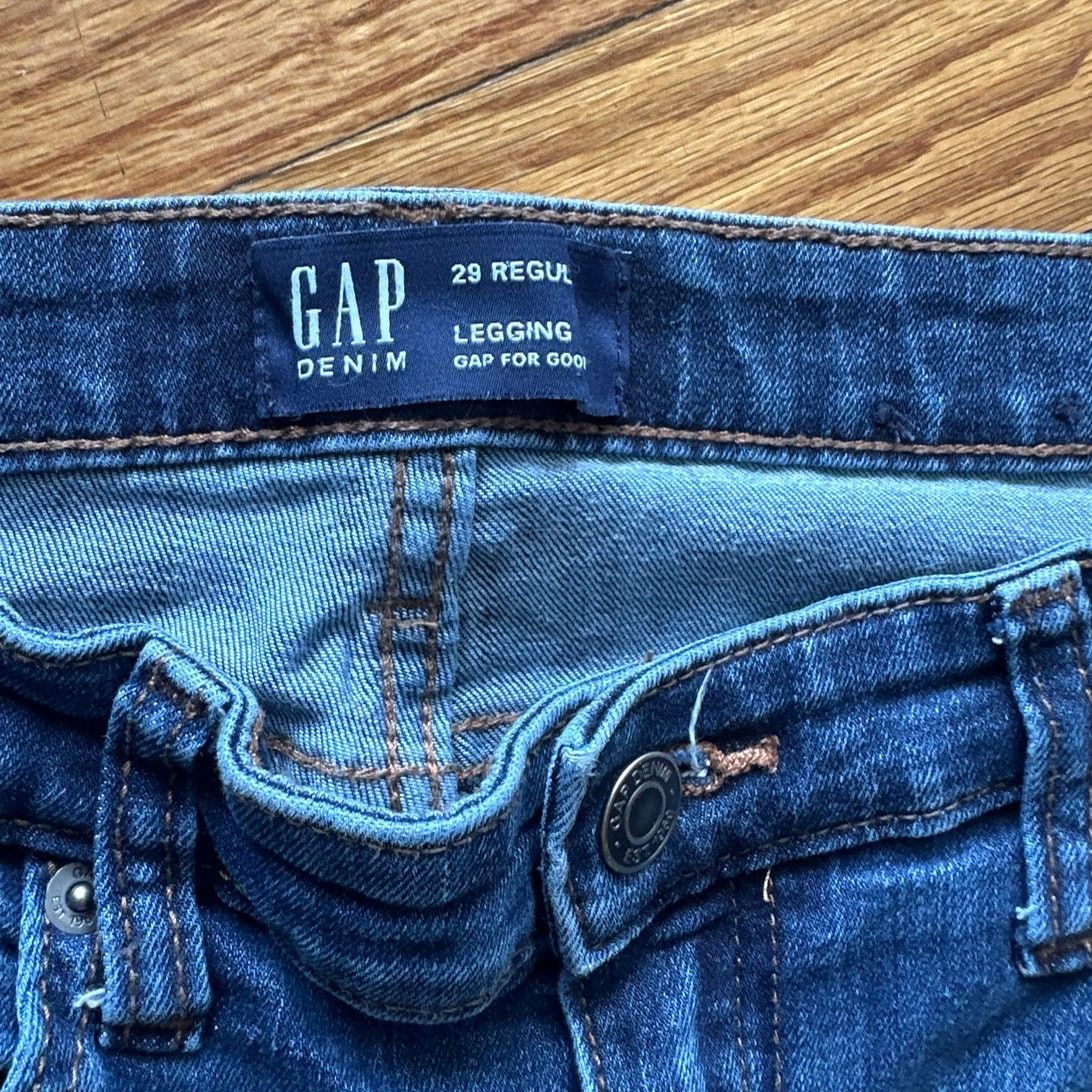 Gap Gap Classic Stretch Leggings – 29 Regular Fit Size 29" - 5 Thumbnail